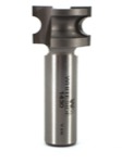 Whiteside 1430 1/4" Diameter X 1/8" Radius X 9/16" Double Flute Half Round Router Bit (1/2" Shank)