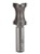 [WHITESIDE 1470]  7/8" Bead Opening X 5/32" Bead Depth X 1-3/8" Double Flute Oval Edge Router Bit (1/2" Shank)