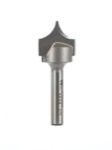 Whiteside 1574 3/8" Radius Point Cutting Roundover Router Bit (1/4" Shank)