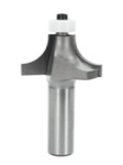 Whiteside 2009N 1-1/2" Diameter X 3/4" Double Flute Roundover Bit w/Non-Marring Bearing (1/2" Shank)