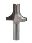 Whiteside 2062 1-5/8" Diameter X 1" Double Flute Plunge Roundover Router Bit (1/2" Shank)