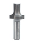 Whiteside 2072 1-1/8" Diameter X 1-3/16" Double Flute Plunge Roundover Router Bit (1/2" Shank)