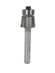 Whiteside 2298 3/8" Cutting Height Double Flute 7 Degree Edge Bevel Bit (1/4" Shank)