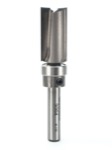 Whiteside 3004 1/2" Diameter X 1" Double Flute Template Bit With Ball Bearing (1/4" Shank)