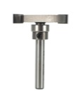 Whiteside 3110B 1-1/2" Diameter X 1/4" Double Flute Slot & Undercut Bit w/Bearing (1/4" Shank)