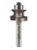 [WHITESIDE 3244]  7/8" Diameter X 9/16" Double Flute Edge Beading Bit (1/4" Shank)