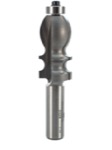 Whiteside 3324 7/8" Diameter X 1-5/8" Double Flute Specialty Molding Bit (1/2" Shank)