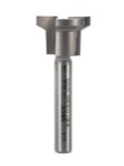 Whiteside 3346 3/4" Diameter X 1/2" Double Flute Locking Drawer Glue Joint Bit (1/4" Shank)