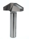 Whiteside 5720 1-1/2" Diameter Double Flute Straight Panel Profile Bit For MDF Doors (1/2" Shank)