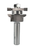 Whiteside 6001B 1-5/8" Diameter X 1" Double Flute Rail Cutter - Round Type (1/2" Shank)