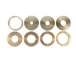 Whiteside 9510 8 piece Brass Plate Reducer Kit