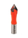 Whiteside DT13-57LH 13mm Diameter X 57mm Overall Length Left Hand Thru-Hole V-Point Boring Bit (10mm