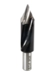 Whiteside DT15-70 15mm Diameter X 70mm Overall Length Right Hand Thru-Hole V-Point Boring Bit (10mm 