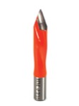 Whiteside DT437-70LH 7/16" Diameter X 70mm Overall Length Left Hand Thru-Hole V-Point Boring Bit (10