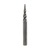 Whiteside SC64 Conical Ball Nose Spiral SC 1/4SH 1/32R 1/16 Ball Dia 11Â° Included Angle 1FL