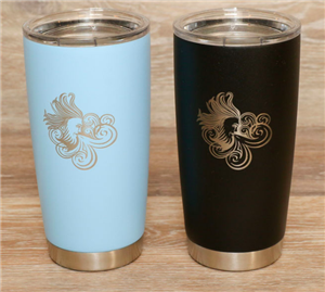 20 oz Insulated Tumbler with laser etched Aeolus logo