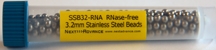 #3ISSSB32-RNA Stainless steel balls, 3.2 mm RNase free, 10 mL