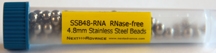 #3ISSSB48-RNA Stainless steel balls, 4.8 mm RNase free, 10 mL