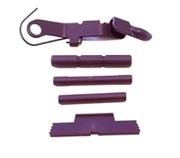 GHOST BULLET Extended Slide Stop Release and Extended Control Kit For GLOCK Gen 1 - 4  Purple Cerakote CHOOSE KIT