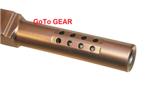 Copper Gold Barrel For Glock 19 Barrel 9MM 9x19 Fits GEN 1 2 3 4  5, PORTED