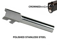 Stainless Steel Barrel For Glock 17 Barrel 9MM Fits Generation  1 2 3 4 5