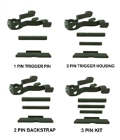 GoTo SPORTS GEAR OD GREEN Cerakote Extended Control Kits  With TANGO DOWN Slide Release For Glock17, 19, 19X, 22, 23, 26, 27, 31, 34, 35, 44, 45 GEN 5 (Price Varies Per Kit)