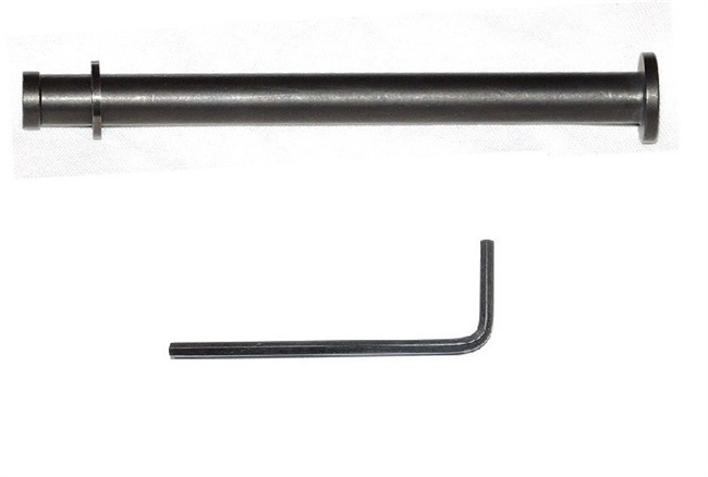 GoTo SPORTS GEAR BLACK Coated Stainless Steel Guide Rod With Black Screw Head For GLOCK 17, 19, 20 Gen 1-3