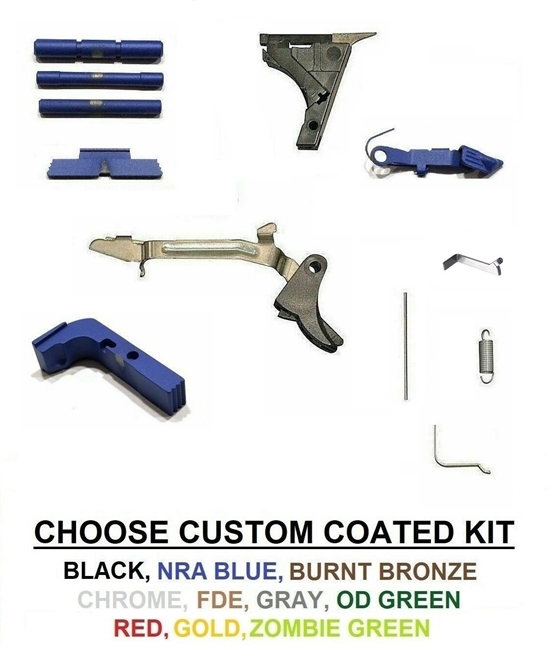 Lower Parts Kit With Extended Controls For Glock 20  Gen 1 - 3 With Trigger