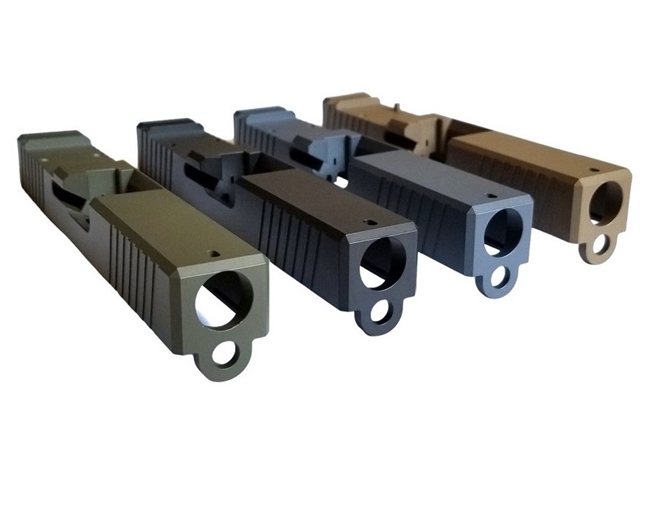 GoTo SPORTS GEAR Cerakote Slide For GLOCK 19 Gen 3,  Polymer80 PF940C, GST-9 and Strike80 frames