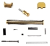 Upper Parts Kit For GLOCK 19 Gen 1-3 Custom TiN/Gold Coated with TiN Coated Guide Rod