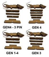 Burnt Bronze Extended Control Kits For Glock GEN 1-4 (Price Varies Per Kit)