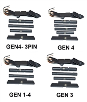 Glock Gray Extended Control Kits For Glock GEN 1-4 (Price Varies Per Kit)