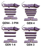 Mad Purple Extended Control Kits For Glock GEN 1-4 (Price Varies Per Kit)