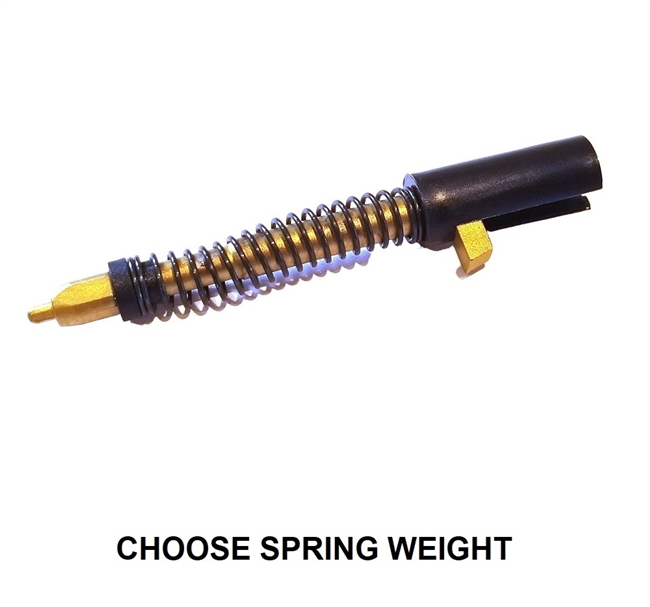 Striker Firing Pin Assembly Stainless Steel TiN Titanium Nitride Coated For Glock 17 19 26 34 45 GEN 1 2 3 4