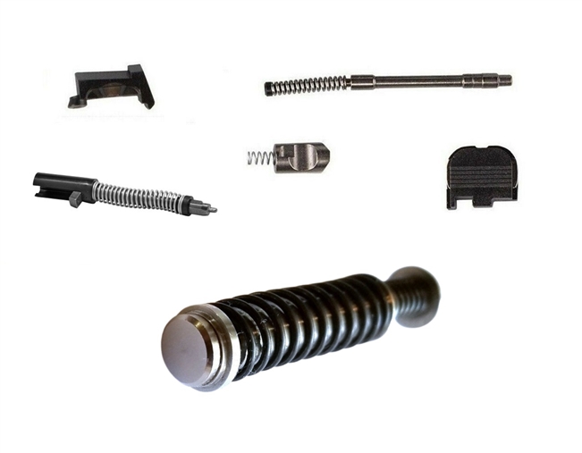 Upper Parts Kit For GLOCK 43 43X 48 With Custom Coated Stainless Steel Guide Rod Assembly