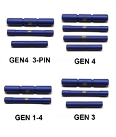 GoTo SPORTS GEAR Blue Coated Stainless Steel Pin Kits For Glock Generation 1 - 4 (Price Varies Per Kit)