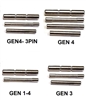 CENTENNIAL DEFENSE SYSTEMS Nickel Chrome Coated Stainless Steel Pin Kits For Glock Generation 1 - 4 (Price Varies Per Kit)