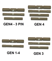 GoTo SPORTS GEAR Flat Dark Earth (FDE) Coated Stainless Steel Pin Kits For Glock Generation 1 - 4 (Price Varies Per Kit)