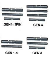 GoTo SPORTS GEAR Gray Coated Stainless Steel Pin Kits For Glock Generation 1 - 4 (Price Varies Per Kit)