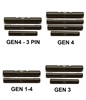CENTENNIAL DEFENSE SYSTEMS OD Green Coated Stainless Steel Pin Kits For Glock Generation 1 - 4 (Price Varies Per Kit)