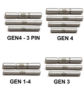 GoTo SPORTS GEAR Satin Aluminum Coated Stainless Steel Pin Kits For Glock Generation 1 - 4 (Price Varies Per Kit)