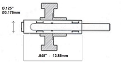 MIDWEST QUIET AIR LEVER, PUSH BUTTON  AUTOCHUCK SPINDLE