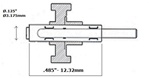 NSK PANA AIR STANDARD  CANISTER  AUTOCHUCK SPINDLE