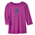 SPECIAL ORDER - Ruby Boat Neck Trefoil Top - Women's