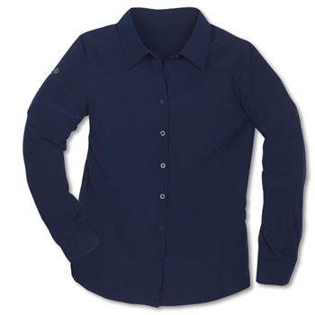 Official Navy Button-Up Volunteer Shirt