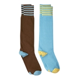 Brownie Knee High Sock Set