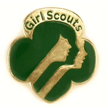 Contemporary Girl Scout Membership Pin