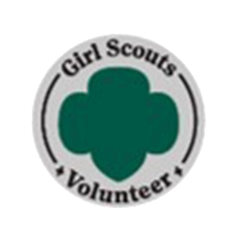 New Girl Scouts Volunteer Pin