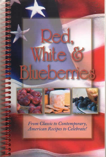 Cookbooks!- Red, White, & Blueberries