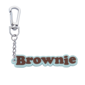 Brownie Keychain Clip